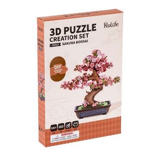 Obrázek z RoboTime 3D skládačka Bonsaj sakura 